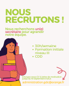 RS - OFFRE EMPLOI SECRETAIRE SEPTEMBRE 2026.png